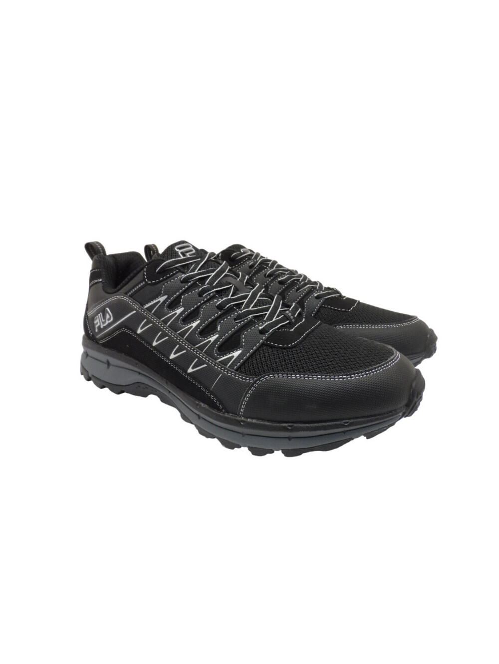 FILA Men's Low-Cut Evergrand TR 21.5 Athletic Running Sneakers Black Size 13M